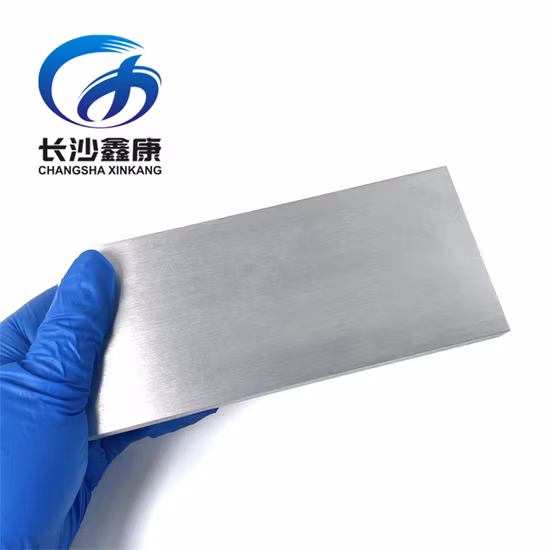 Objetivo de farfulla tubular planar de aluminio Al de Xinkang para precio de valor de recubrimiento PVD