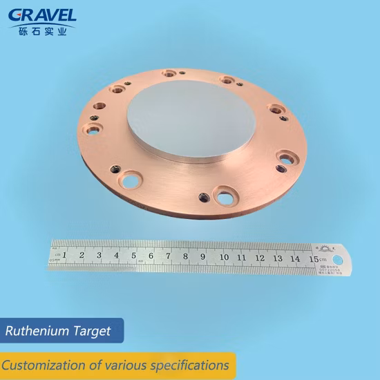 Pureza elevada del blanco del rutenio de la farfulla del magnetrón
